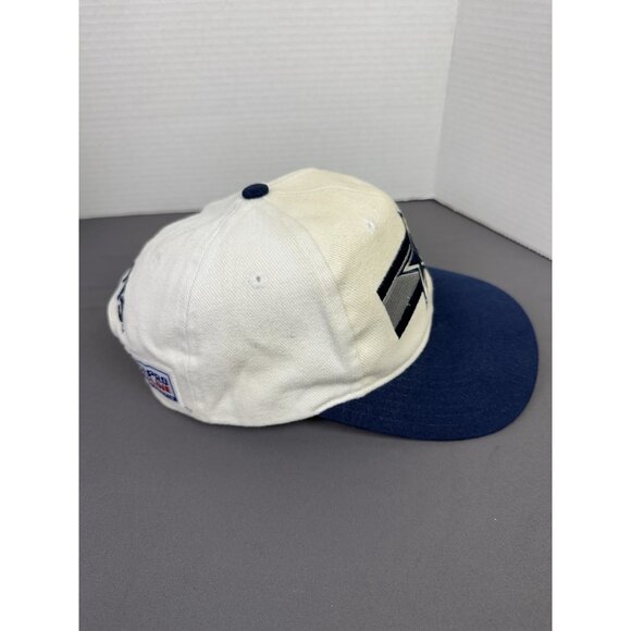 Vintage 90s Nike Swoosh NFL Dallas Cowboys Pro Line Snap Back Hat Cap Stitched - Picture 4 of 8
